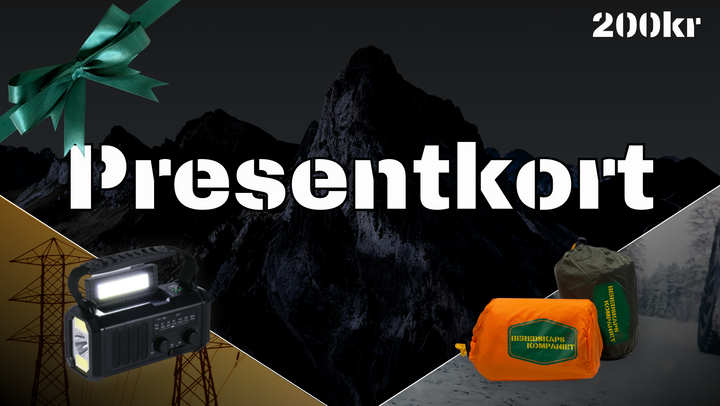 Presentkort 200 kr från Beredskapskompaniet – Black Friday