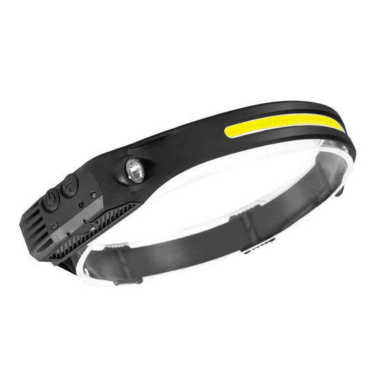 LED-pannlampa 230° med sensor och brett ljusband